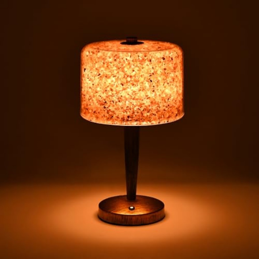 Himalayan Salt Lamp - Lampa solna z dotykowym ściemniaczem, lampa
