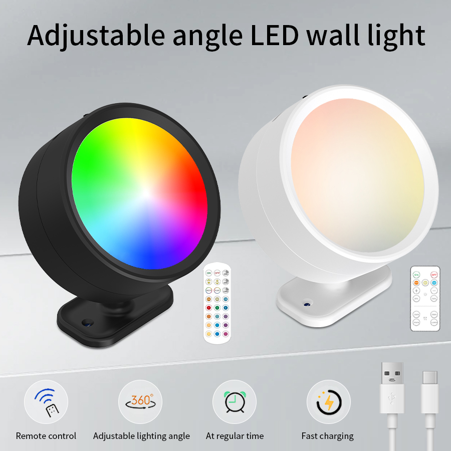 Lighting Decoration On Wall - Nowoczesne magnetyczne lampy ścienne LED Lampa