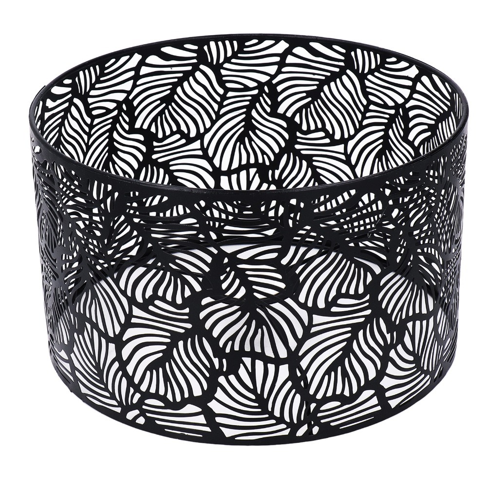 Geometric Lamp Shade - Prosty żelazny abażur z geometrycznym wzorem,