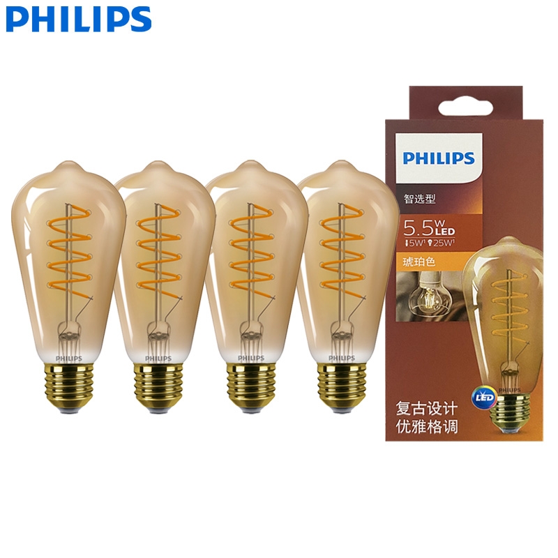 Philips Bulb Led Classic - Żarówka LED Philips ST64 E27 Dekoracyjna