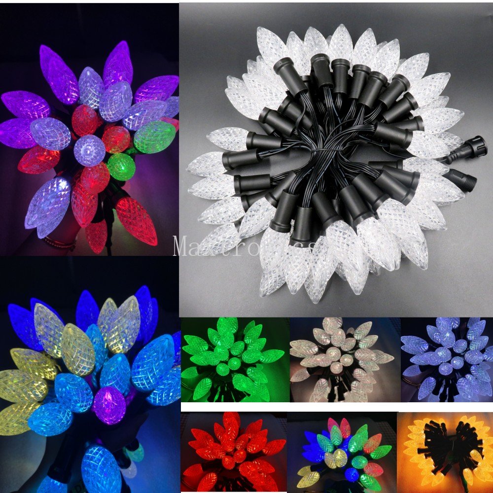 Decor Lighting Address - Nowe 50 LED/String C9 DC12V WS2811