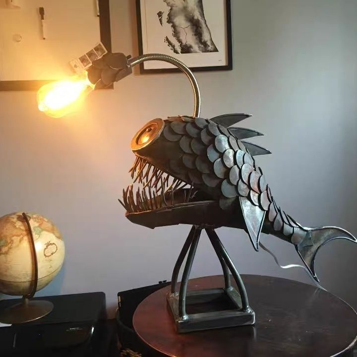 Decor Lighting Floor Lamps - Lampa podłogowa w stylu vintage retro,