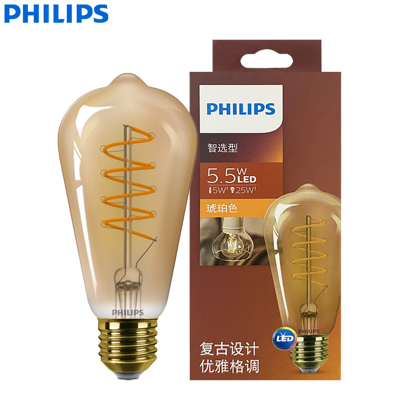 Philips Bulb Led Classic - Żarówka dekoracyjna Philips LED ST64 Classic