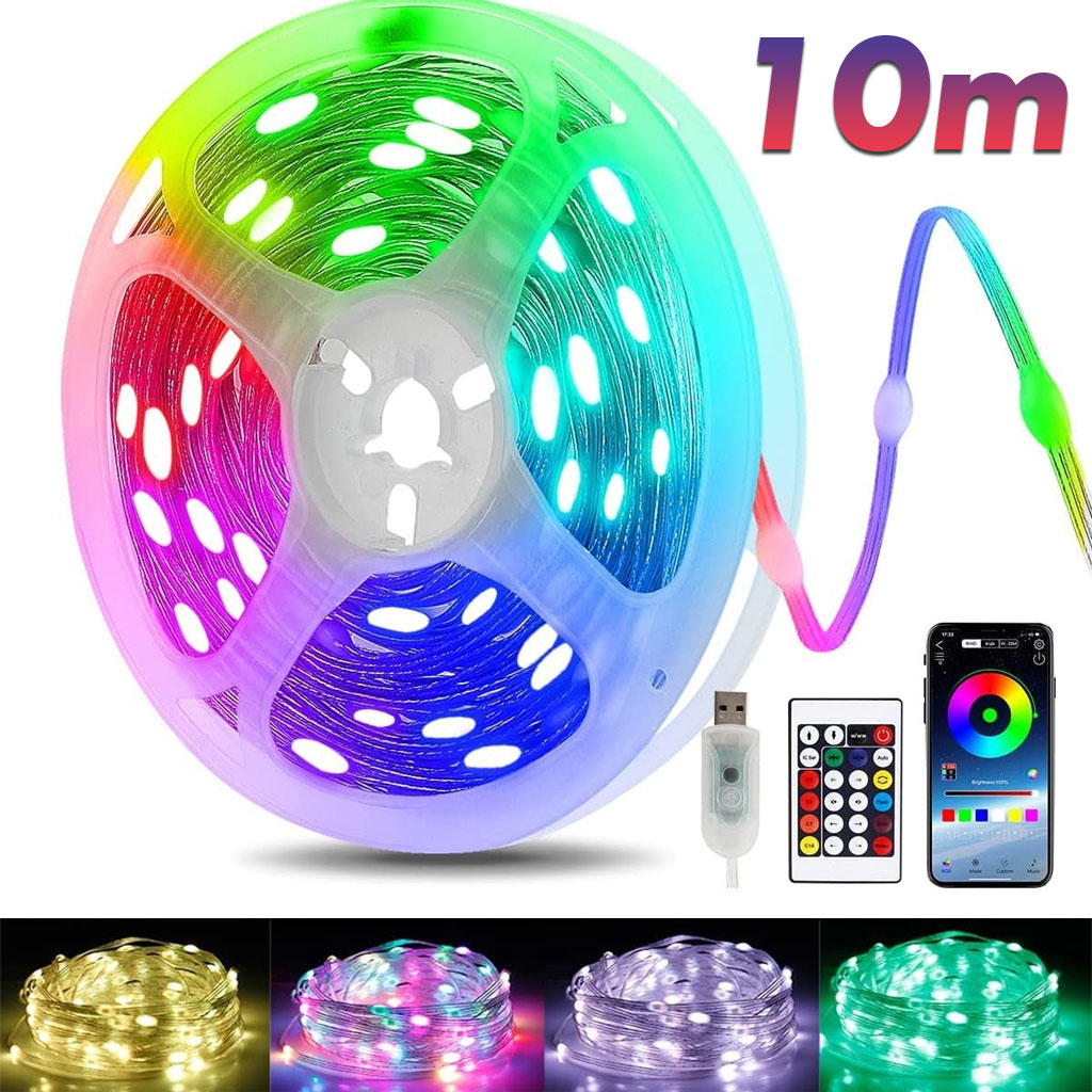 Decor Lighting Address - Lampki LED Bluetooth USB 5V Dreamcolor