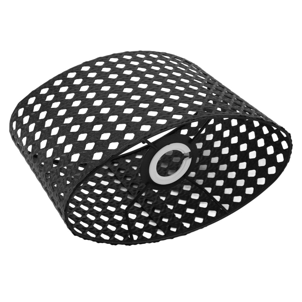 Geometric Lamp Shade - Prosty żelazny abażur z geometrycznym wzorem,