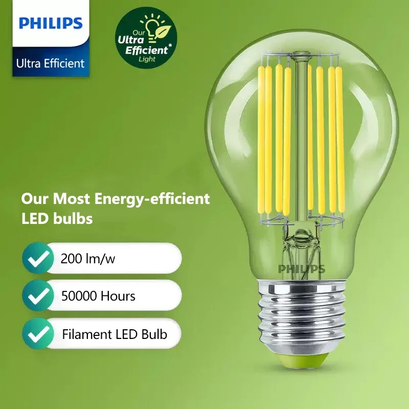 Philips Bulb Led Classic - Żarówka LED Filament Philips Ultra Efficient