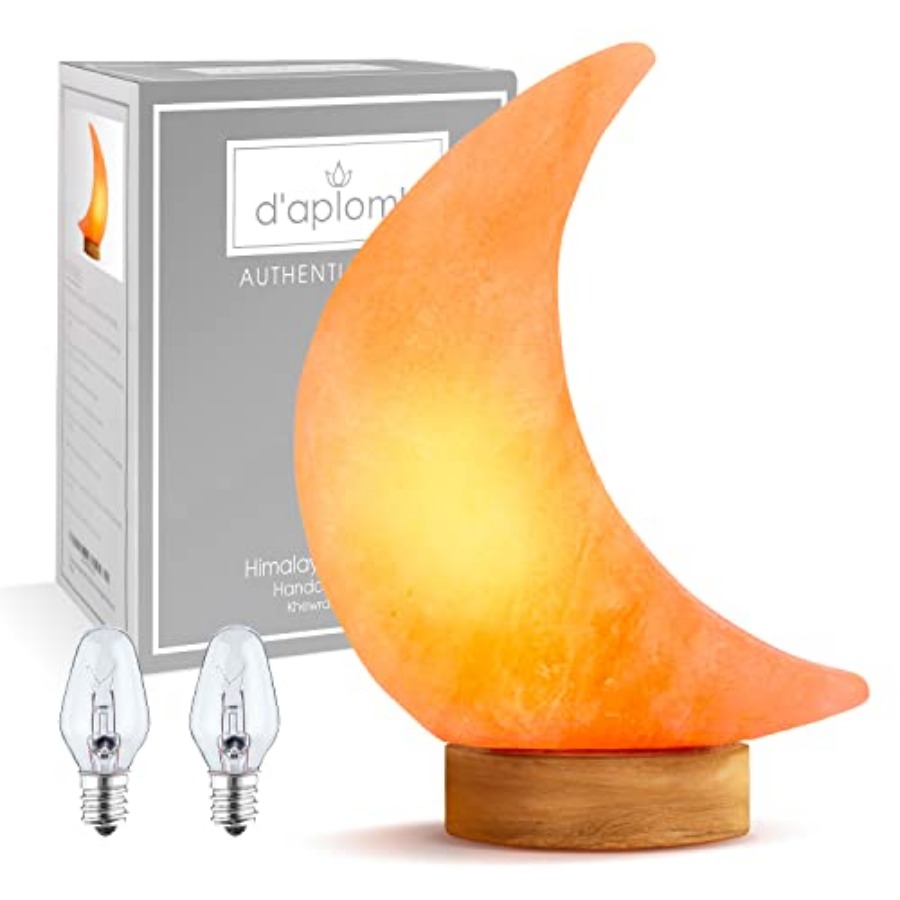 Himalayan Salt Lamp - 100% Autentyczna, naturalna lampa solna z