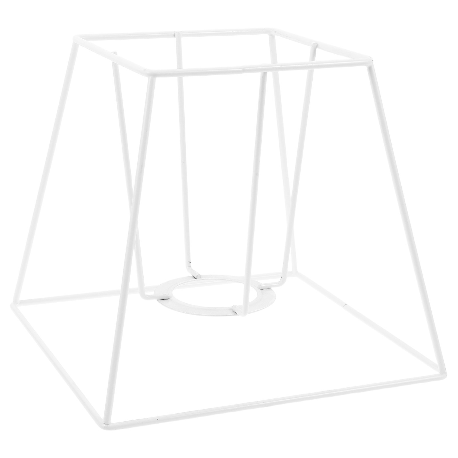 Geometric Lamp Shade - Trapezoidalna rama abażuru z drutu żelaznego,