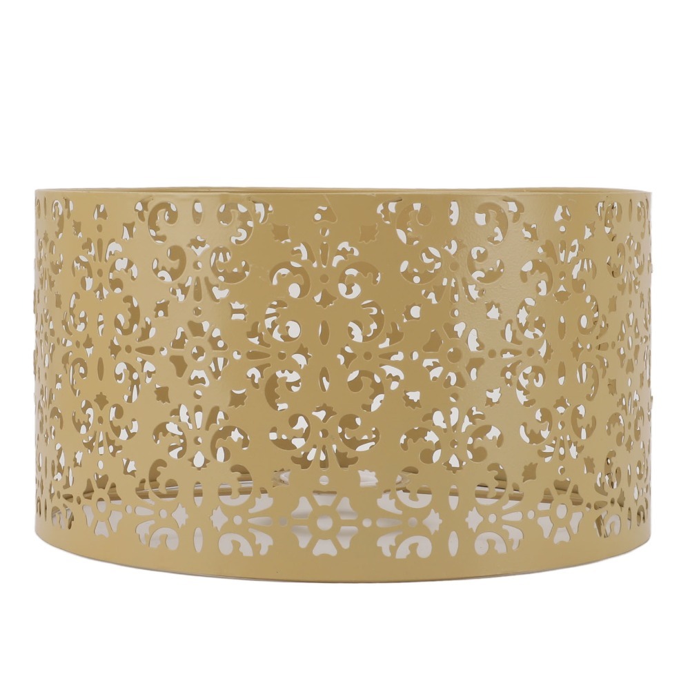 Geometric Lamp Shade - Prosty żelazny abażur z geometrycznym wzorem,
