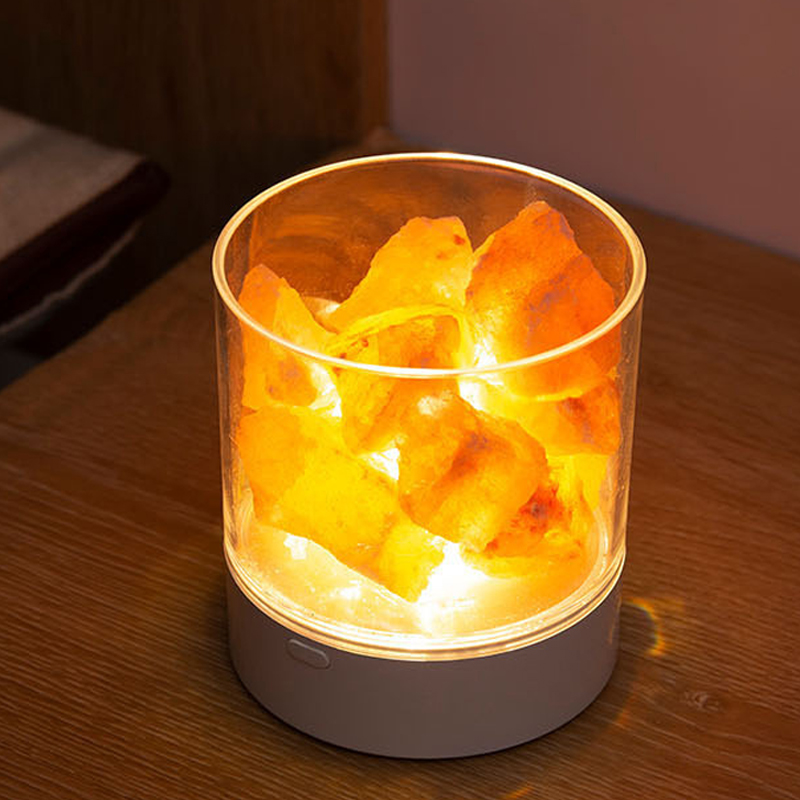 Himalayan Salt Lamp - Kryształowa naturalna lampa z soli himalajskiej