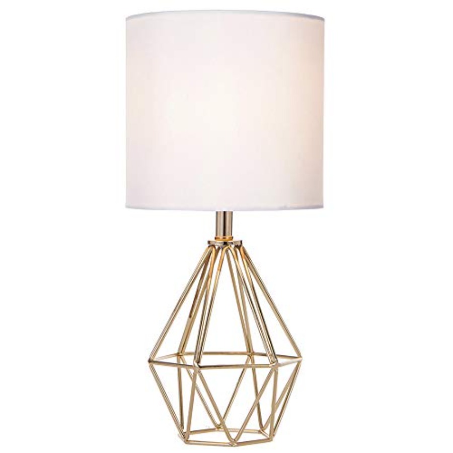 Geometric Lamp Shade - Nowoczesna lampka nocna do sypialni z