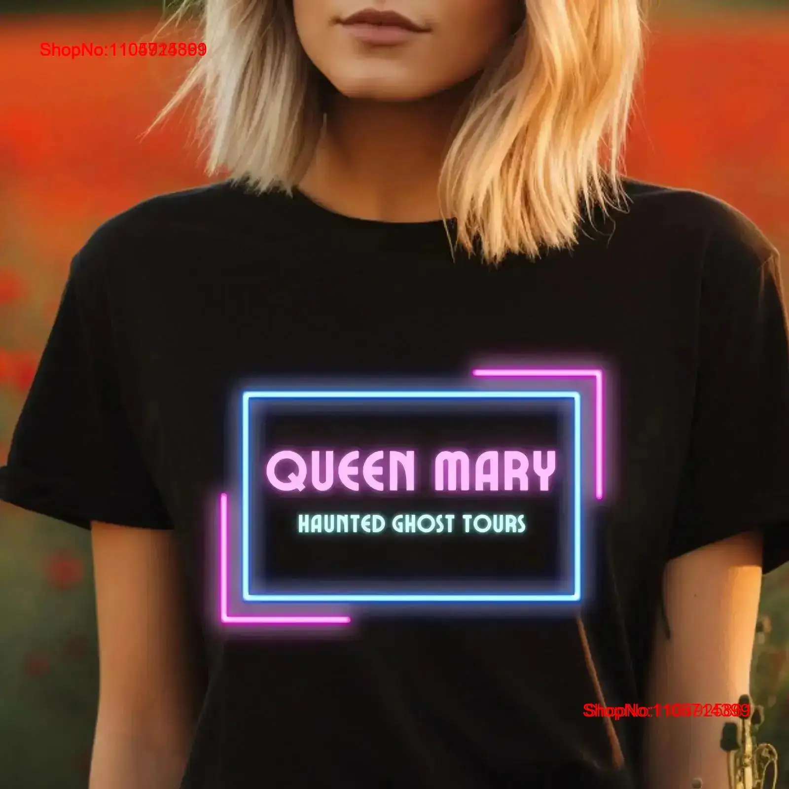 Lighting By Queen - Koszulka na Halloween Queen Mary Haunted,