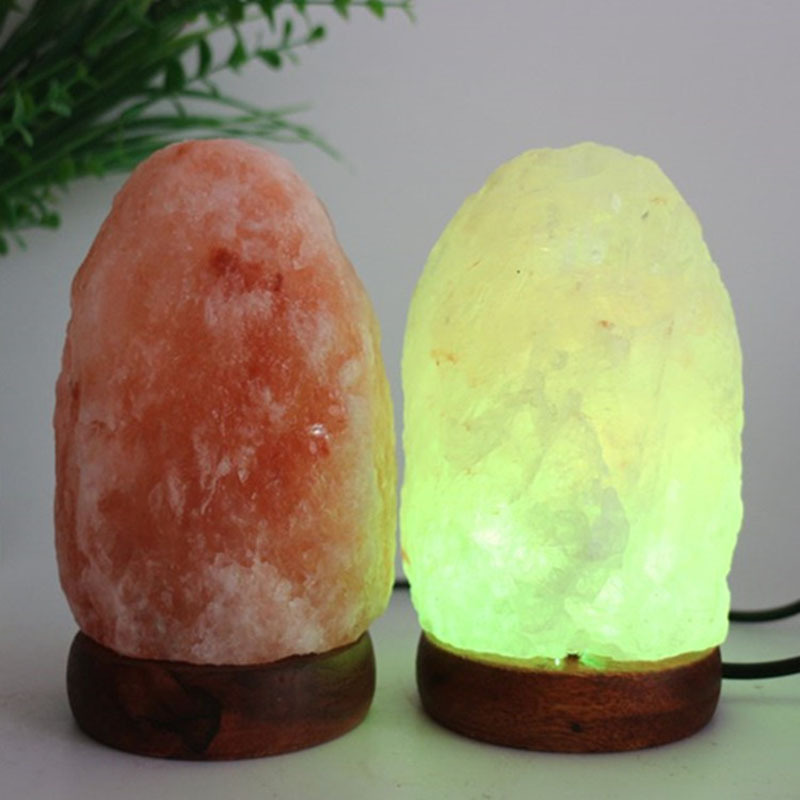 Himalayan Salt Lamp - Lampa solna Himalajska kryształowa kolorowa zmiana