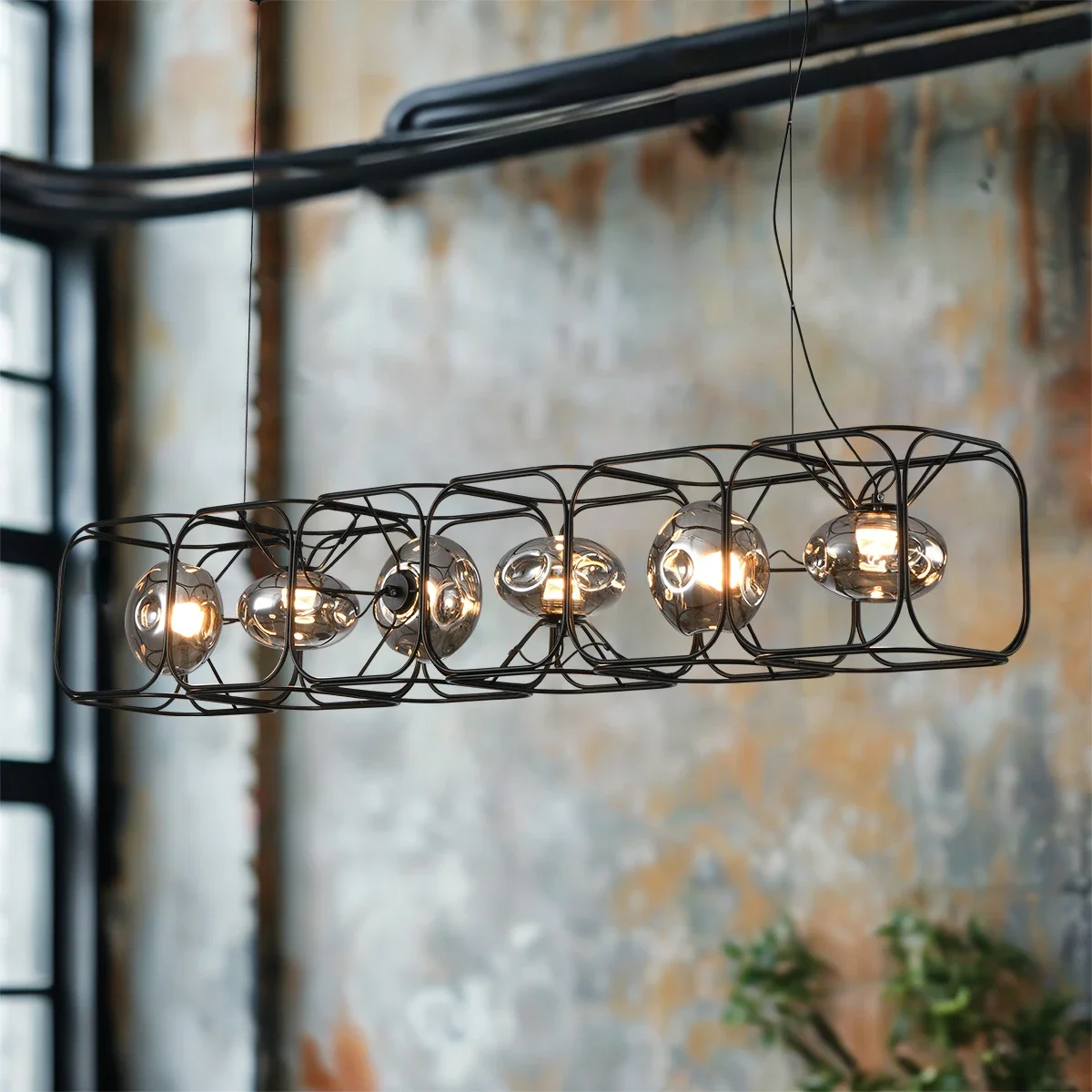 Żyrandol LED w stylu retro Cza – Geometric Lamp Shade recenzja i cena