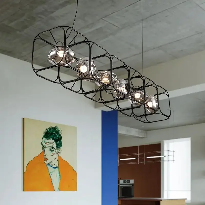 Żyrandol LED w stylu retro Cza – Geometric Lamp Shade recenzja i cena