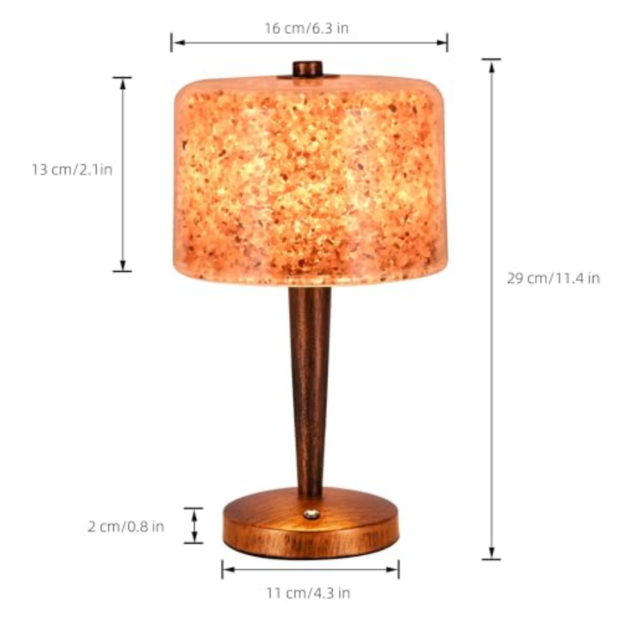 Lampa solna z dotykowym ściemn – Himalayan Salt Lamp recenzja i cena