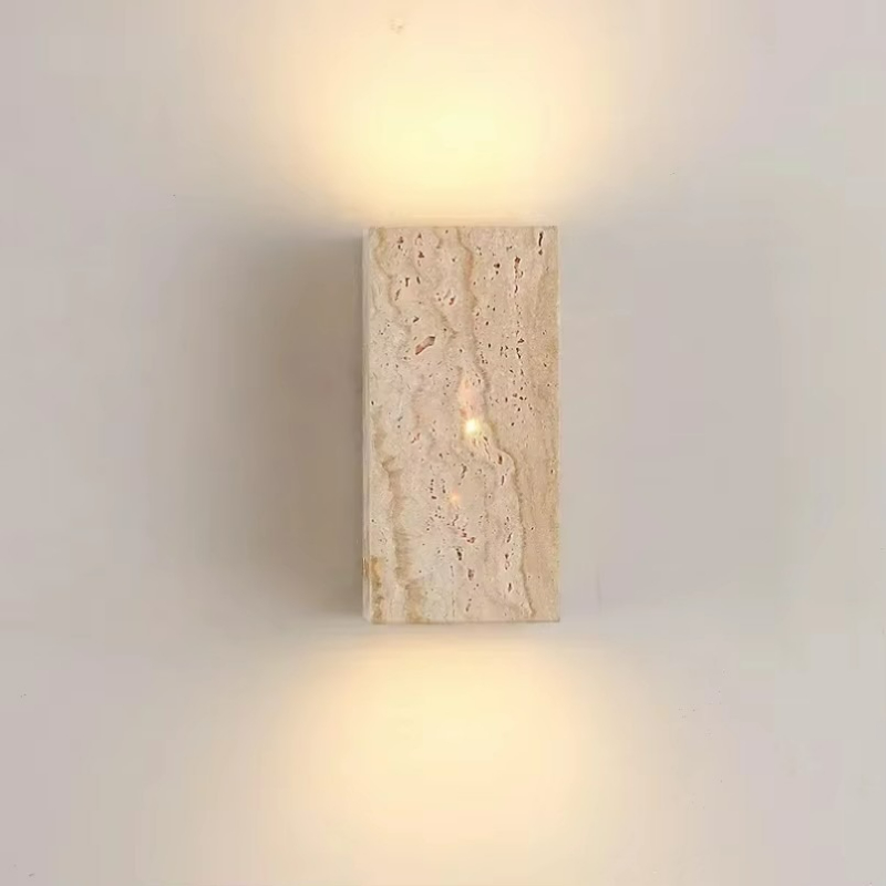 Żółta lampa ścienna z kamienia – Lighting Decoration On Wall recenzja i cena