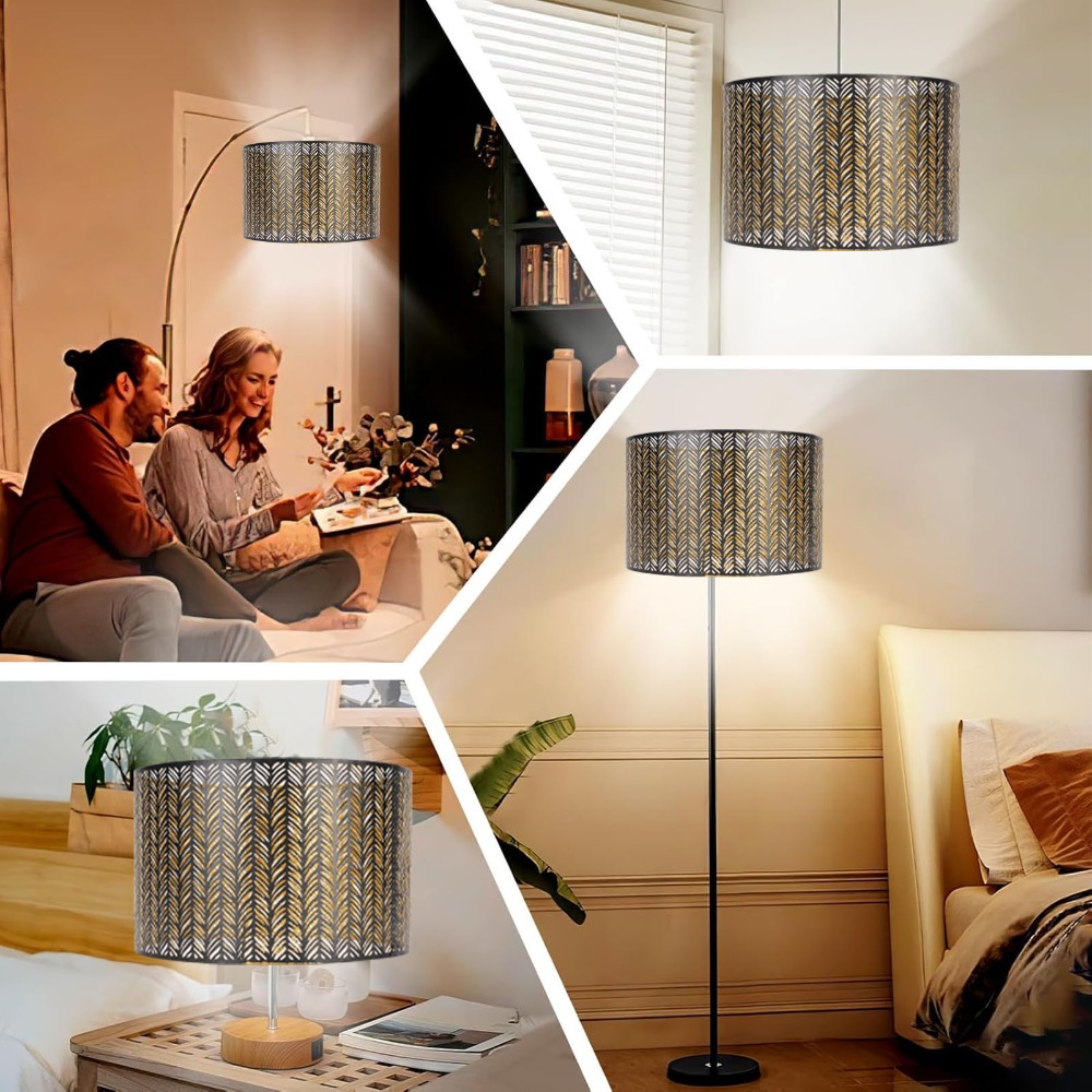 Prosty żelazny abażur z geomet – Geometric Lamp Shade recenzja i cena