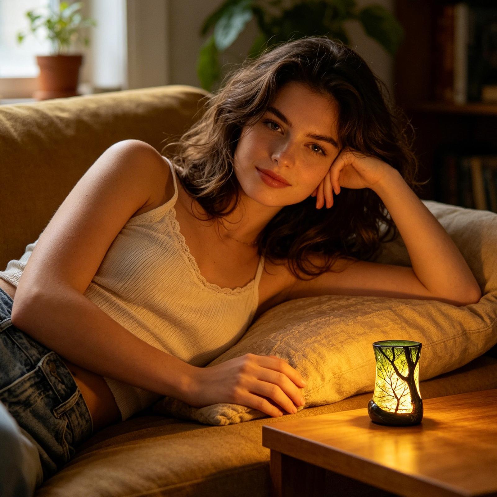 Lampka nocna na stolik, lampka – Home Lighting And Decor recenzja i cena