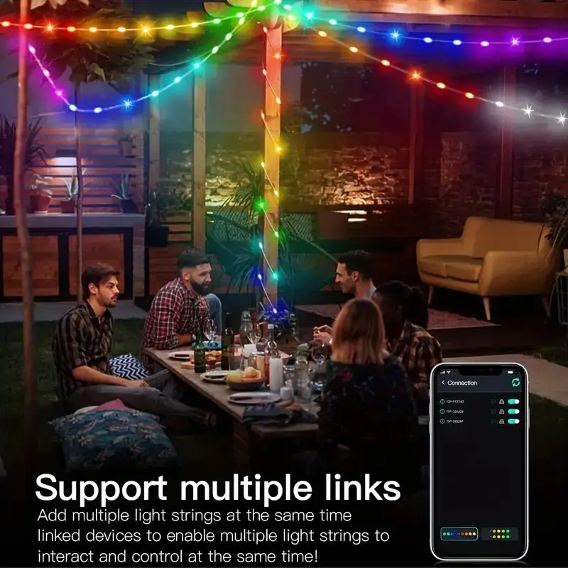 WS2812 girlanda żarówkowa LED  – Decor Lighting Address recenzja i cena
