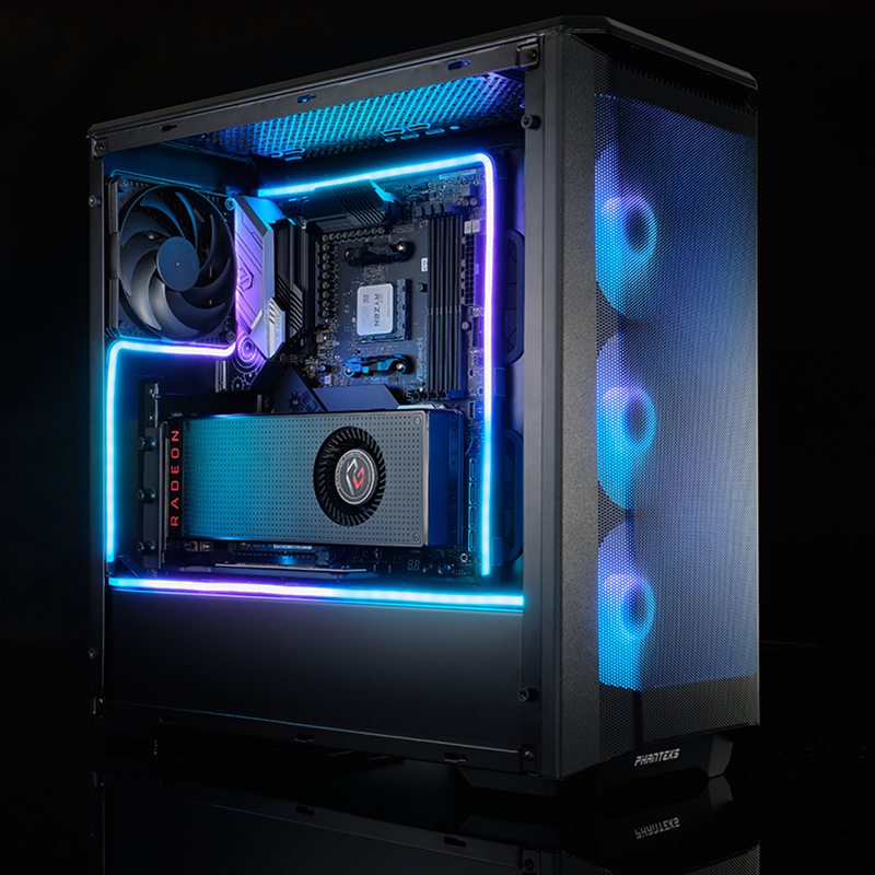 PHANTEKS M1 cyfrowy NEON RGB z – Decor Lighting Address recenzja i cena