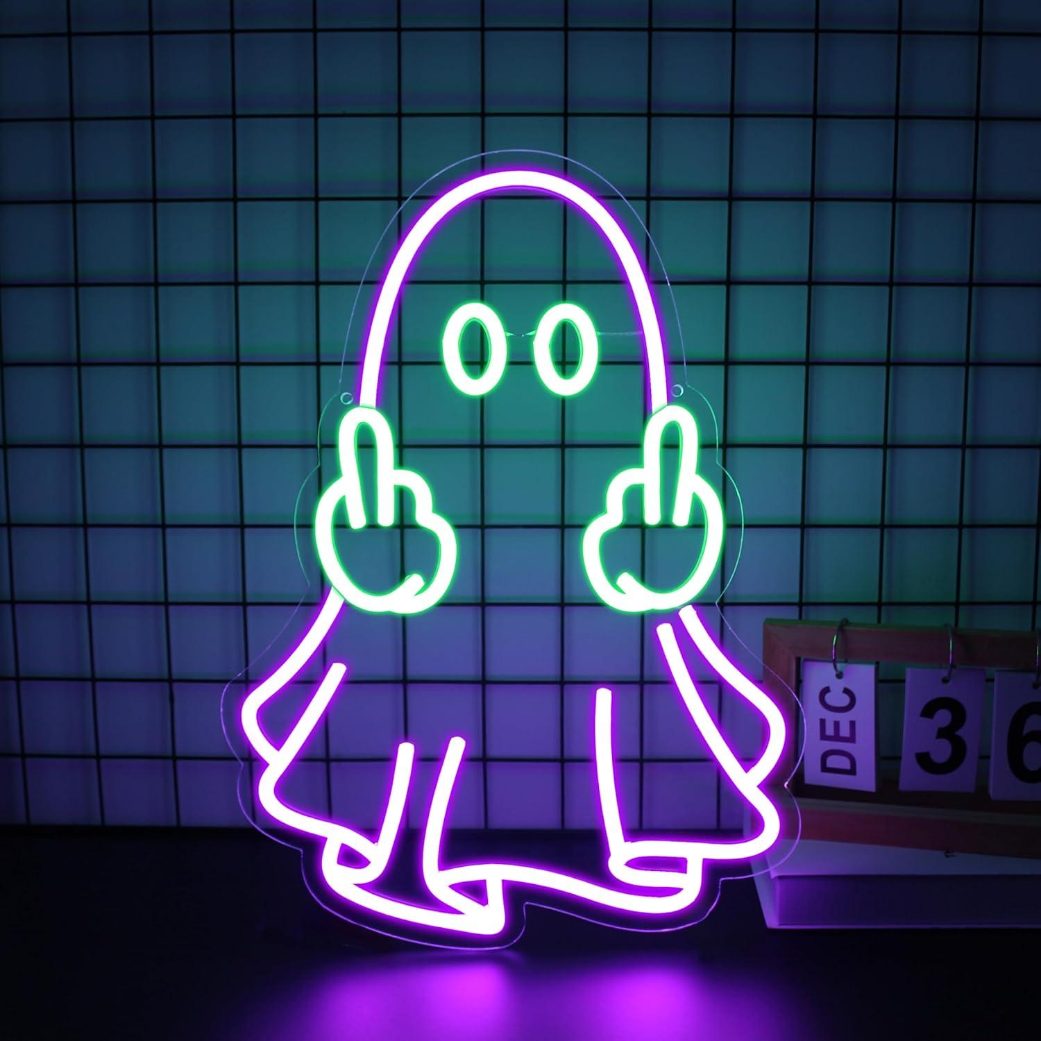 Neonowy znak duch, zasilany pr – Home Lighting And Decor recenzja i cena
