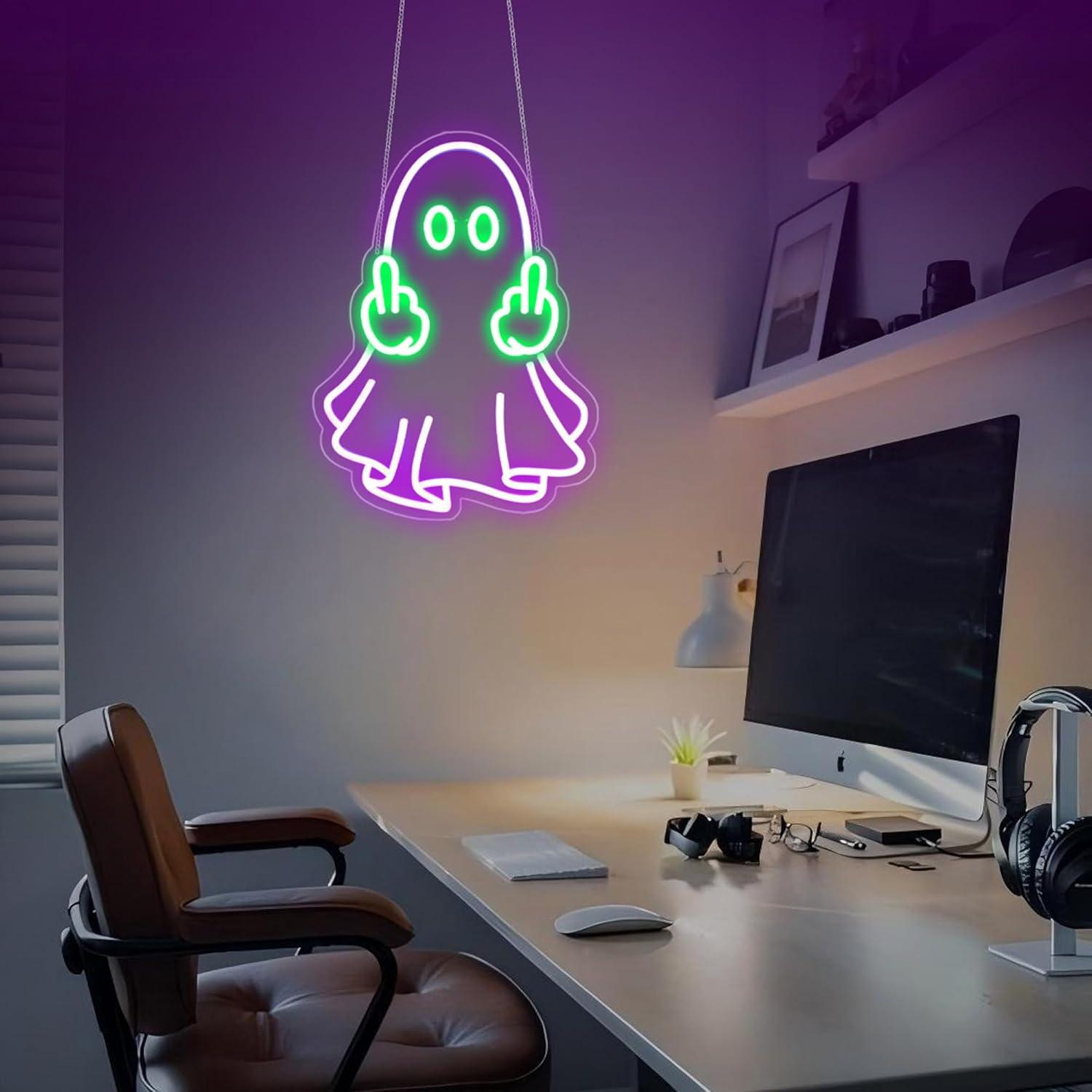 Neonowy znak duch, zasilany pr – Home Lighting And Decor recenzja i cena
