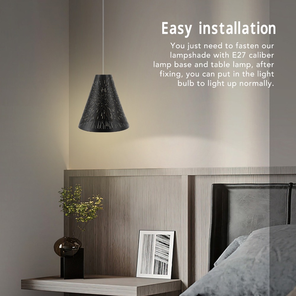 Nowoczesny żelazny abażur z ge – Geometric Lamp Shade recenzja i cena