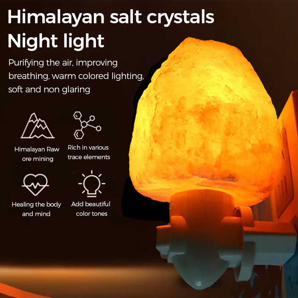 Lampka nocna LED D5 z solą him – Himalayan Salt Lamp recenzja i cena