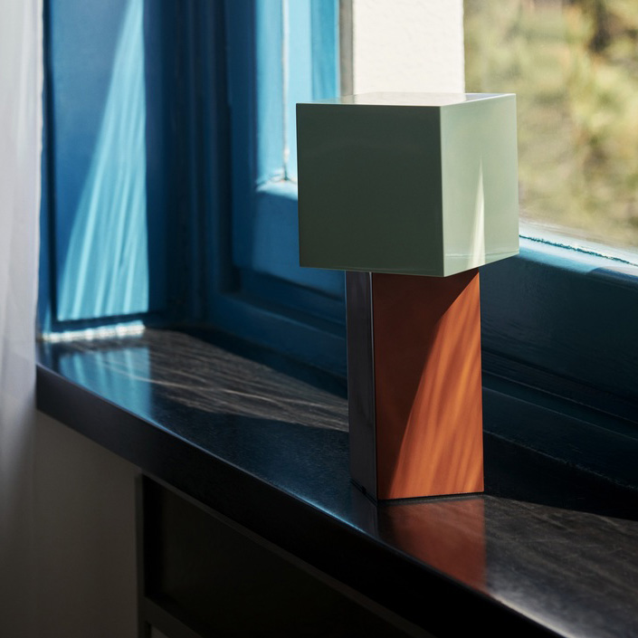 Akumulatorowa, geometryczna, m – Geometric Lamp Shade recenzja i cena