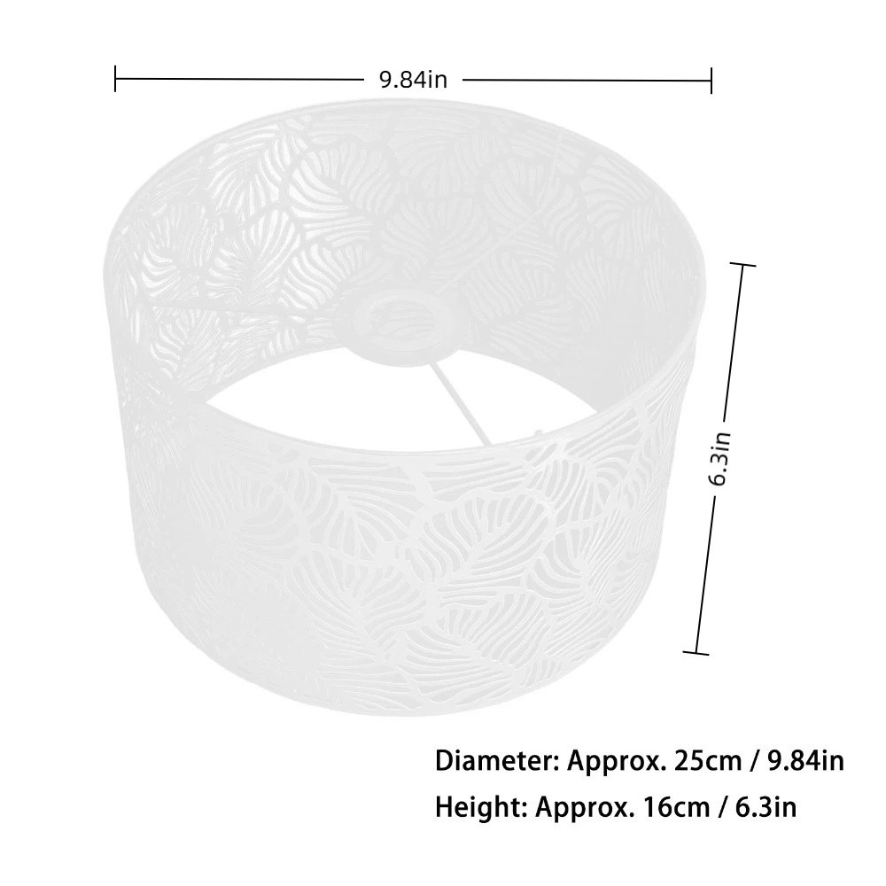 Nowoczesne żelazne abażury z g – Geometric Lamp Shade recenzja i cena