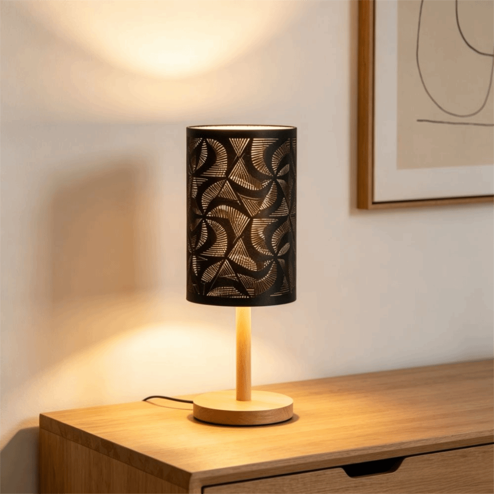 Prosty żelazny abażur z geomet – Geometric Lamp Shade recenzja i cena