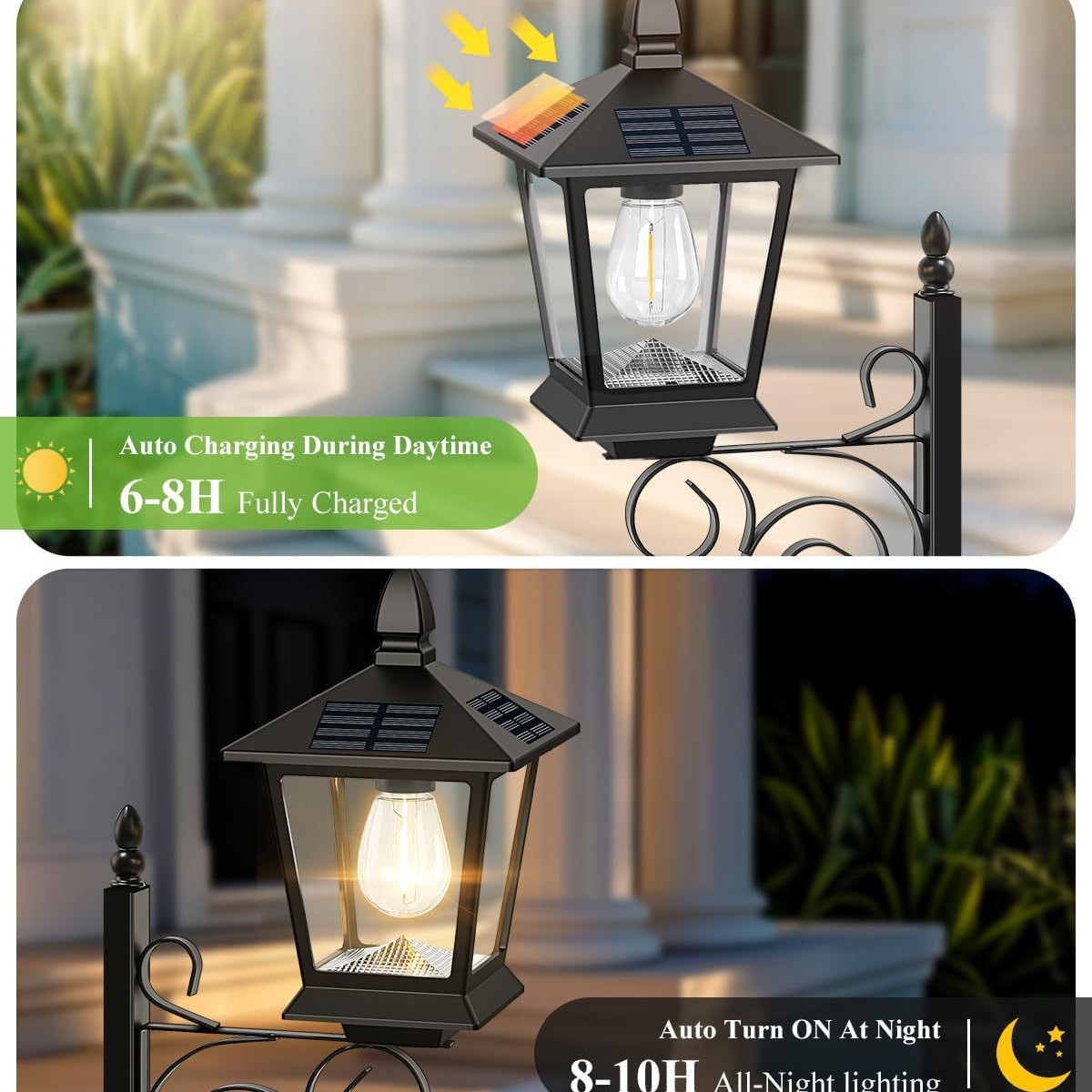 Lampa solarna 2 w 1, wodoodpor – Decor Lighting Floor Lamps recenzja i cena