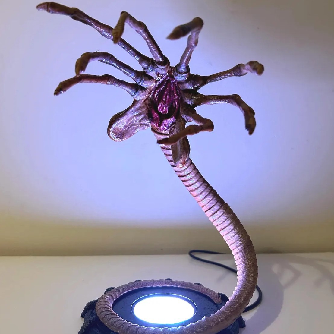 Lampka nocna Alien Facehugger, – Home Lighting And Decor recenzja i cena