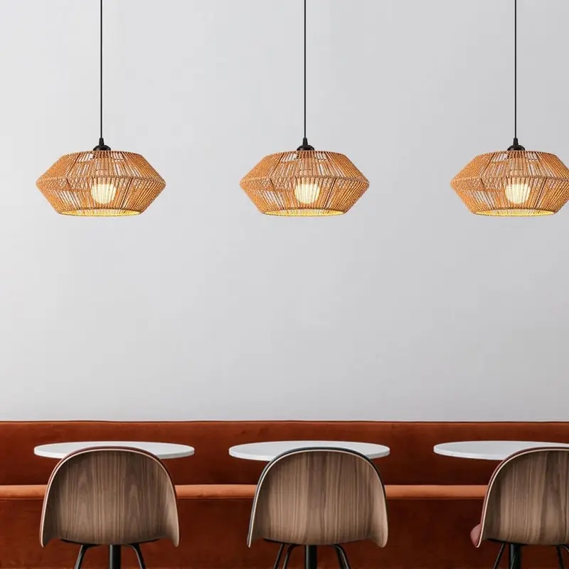 Lampa wisząca w stylu boho z r – Geometric Lamp Shade recenzja i cena
