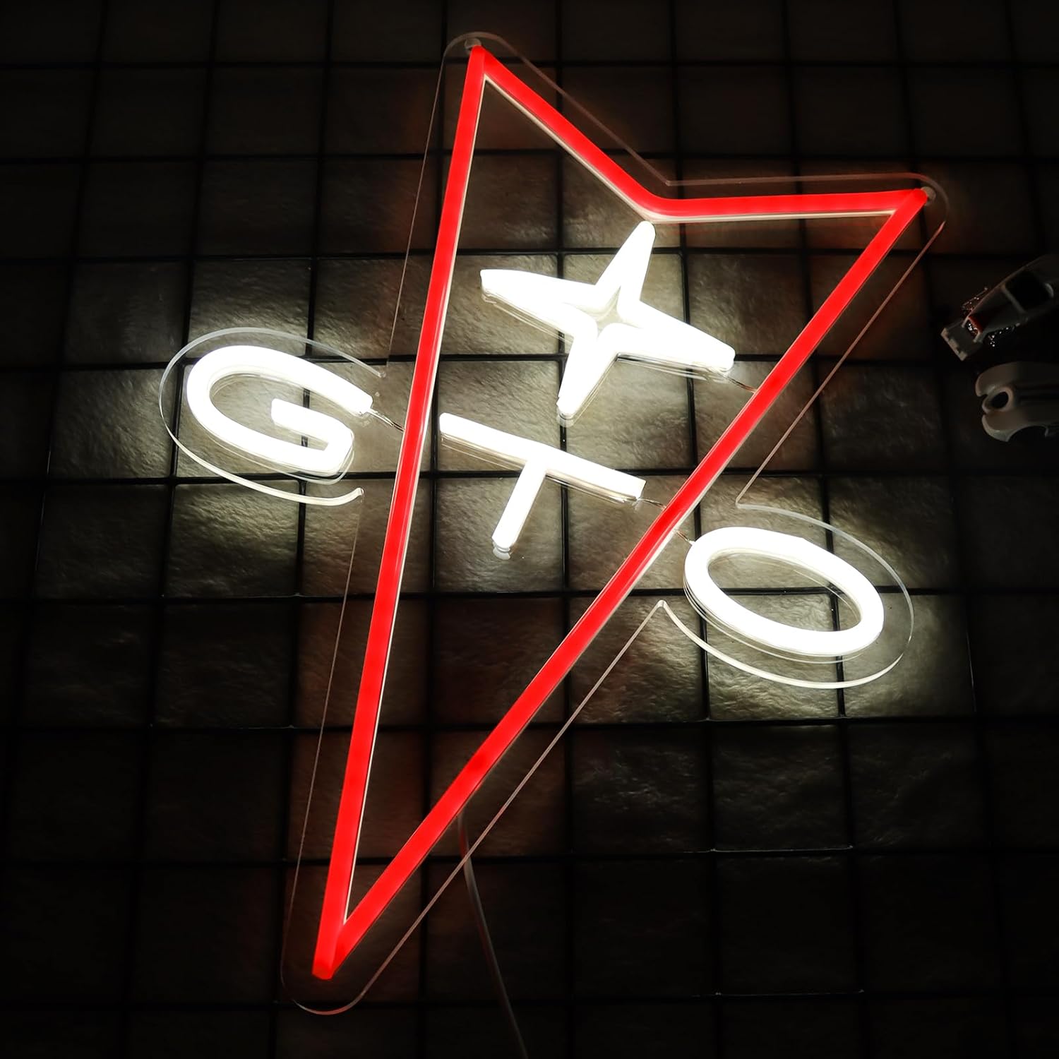 Neonowy szyld LED, komercyjny, – Garage Lighting Decor recenzja i cena