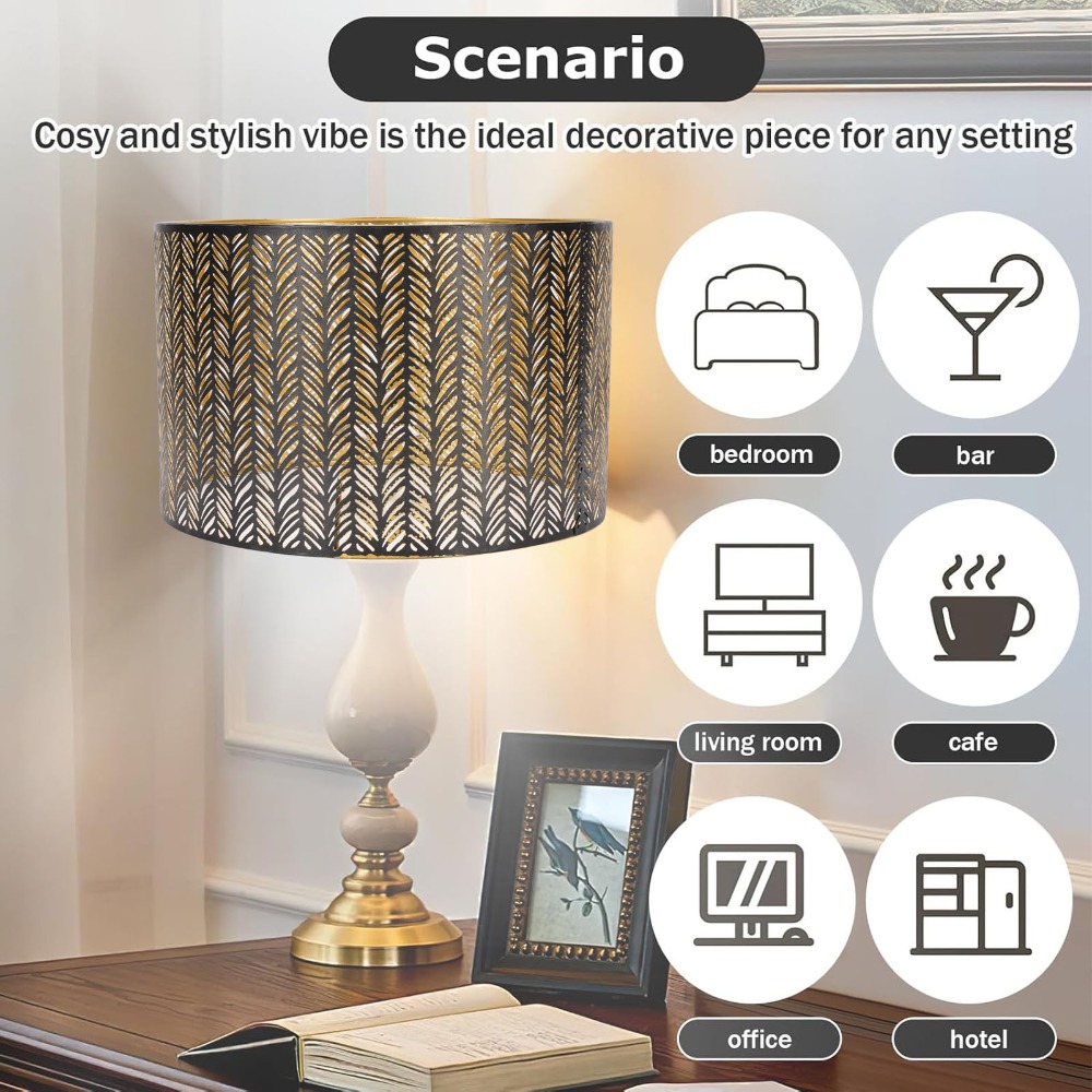 Nowoczesny żelazny abażur z ge – Geometric Lamp Shade recenzja i cena