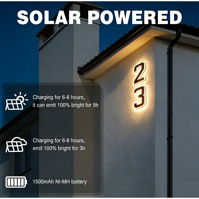Zewnętrzna solarna lampka LED  – Decor Lighting Address recenzja i cena