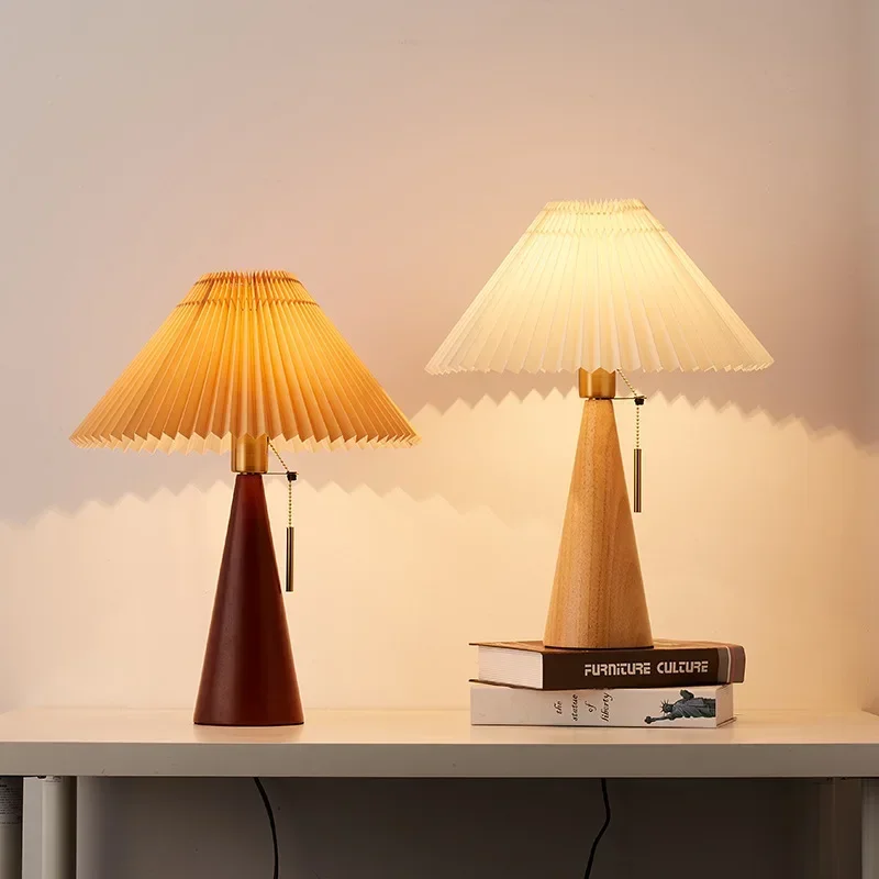 Retro Plisowana Lampa Stołowa  – Home Lighting And Decor recenzja i cena