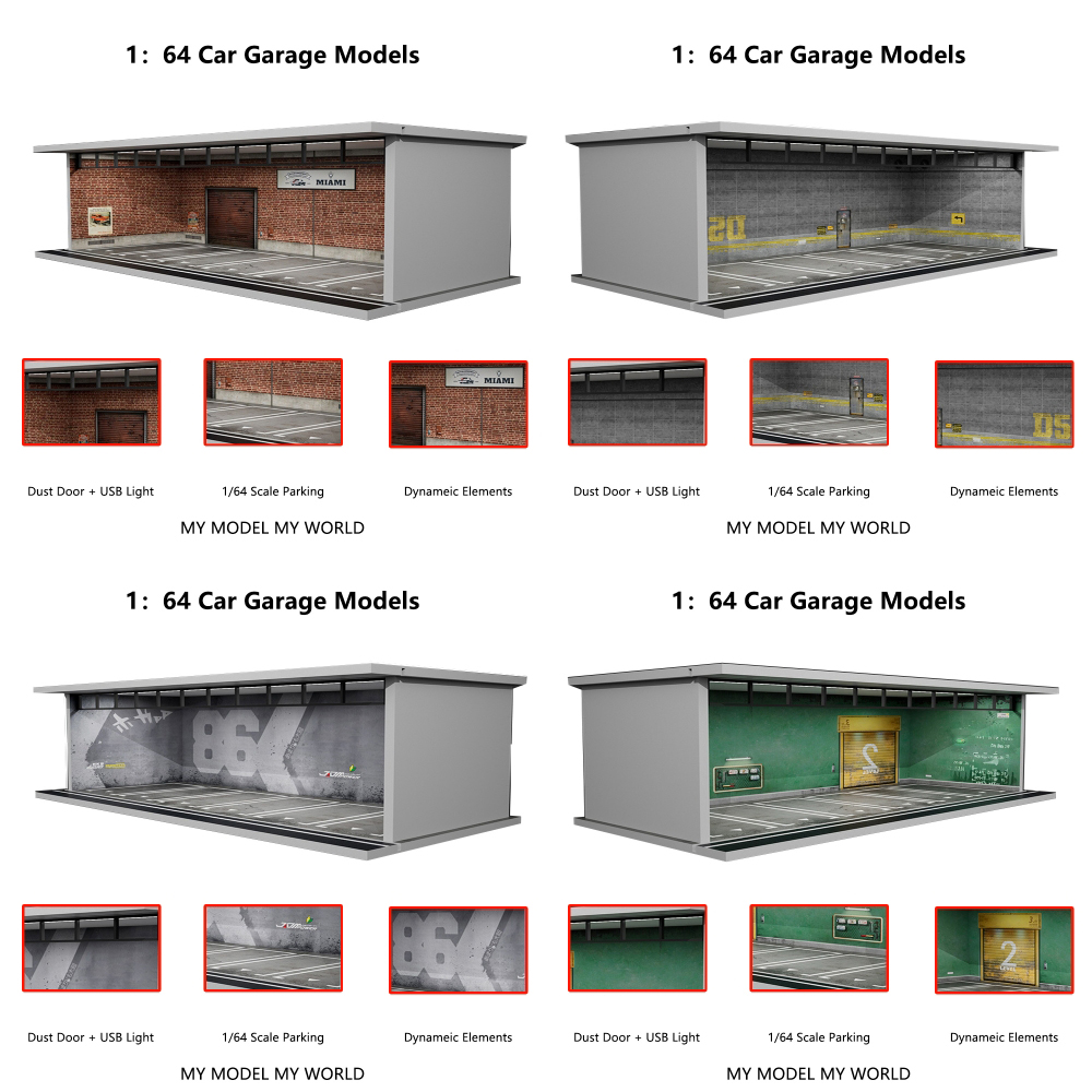 Diorama garażu samochodowego w – Garage Lighting Decor recenzja i cena