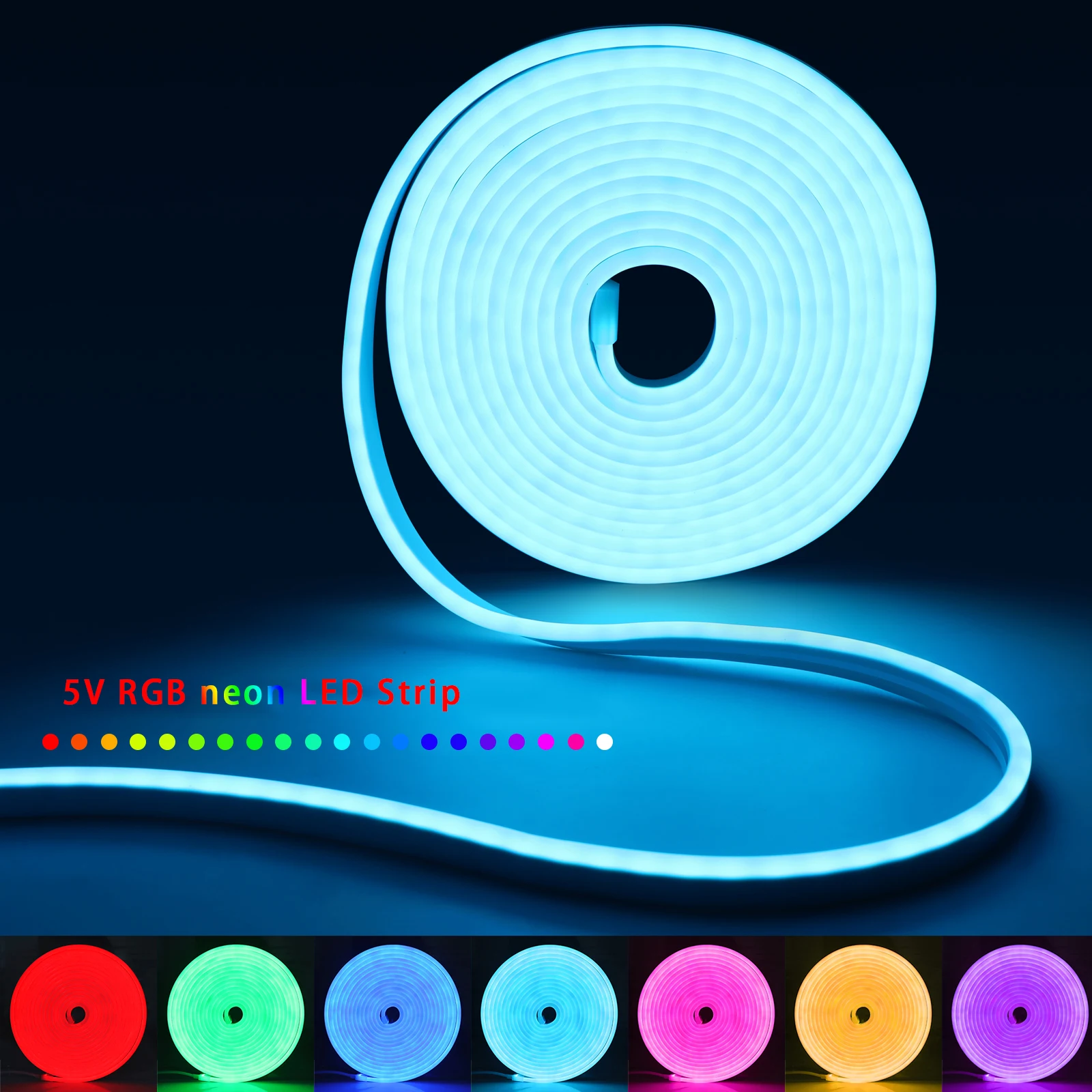 Taśma LED Neon RGB 1-5m, 5V US – Home Lighting And Decor recenzja i cena